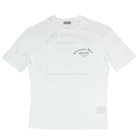 dior men's white t shirt